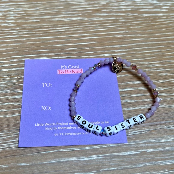 Little Words Project SOUL SISTER Bracelet - Picture 1 of 2